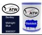 Preview: Bentley, Midnight Blue, 9560007: 500ml Lackdose, von ATW Autoteile West.